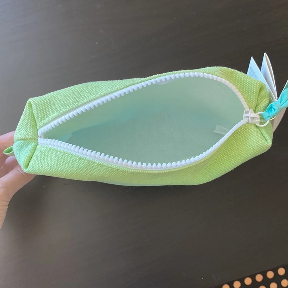 NEW Origins Blue/Green Makeup Bag